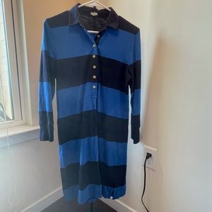Cute Jcrew rugby strip dress!